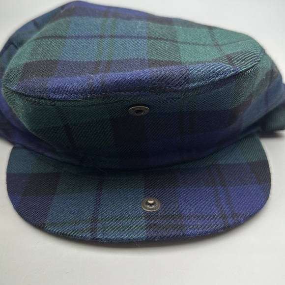 Fia Black Watch Plaid Flat Cap - Picture 2 of 9